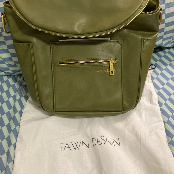 Fawn Design - Moss Green Mini Bag *EXCELLENT CONDITION* - Picture 4 of 16